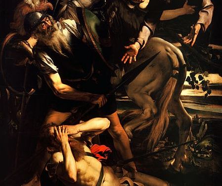 450px-The_Conversion_of_Saint_Paul-Caravaggio_(c._1600-1)